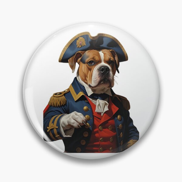 Item preview, Dog Dressed as Napoleon – Historical Style Portrait designed and sold by RAKO13.