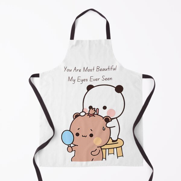 Item preview, You Are Most Beautiful My Eyes Ever Seen Bubu Dudu Birthday Panda And Brownie Bear True Love Couple 2026 designed and sold by DaresToDream.