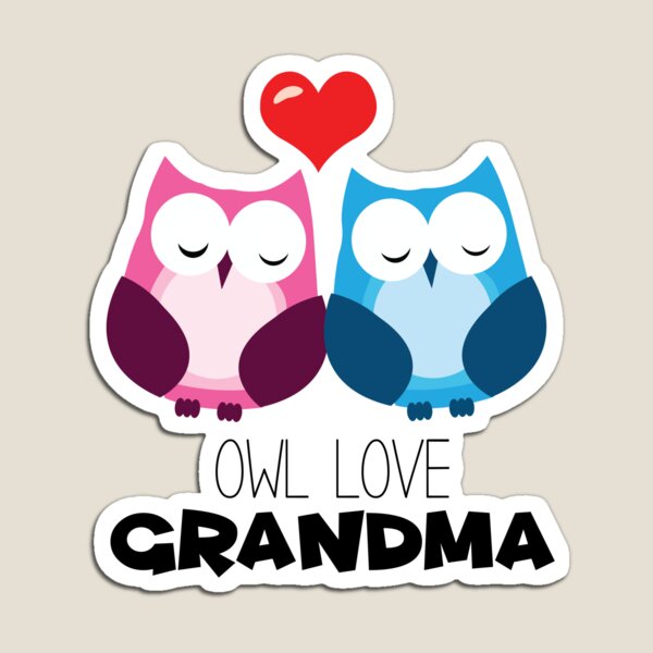 Item preview, Owl Love Grandma designed and sold by Kimspirationcrafts.