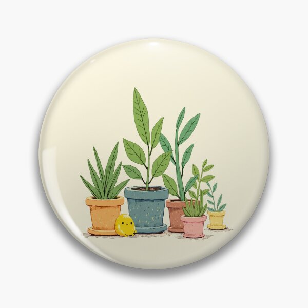 Item preview, Cute Little Dude Sitting with Some Plants designed and sold by DesertOptimist.