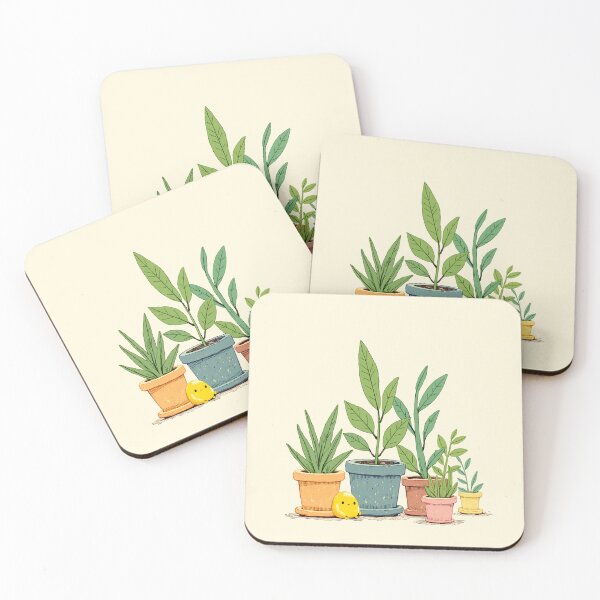 Item preview, Cute Little Dude Sitting with Some Plants designed and sold by DesertOptimist.