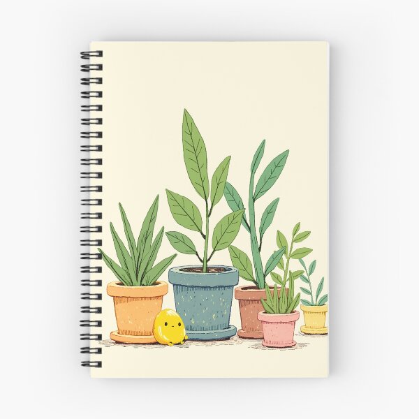 Item preview, Cute Little Dude Sitting with Some Plants designed and sold by DesertOptimist.