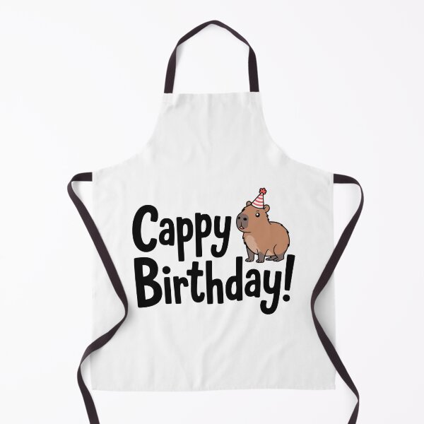 Item preview, Cappy Birthday! Cute Capybara Birthday Pun designed and sold by PMCreative.