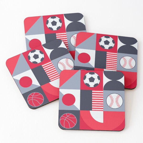 Item preview, Bauhaus Interior Design Creates Visual Harmony: Add Black and Red Sports Themed Bauhaus designed and sold by Ideeplyfeltit.