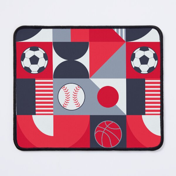 Item preview, Bauhaus Interior Design Creates Visual Harmony: Add Black and Red Sports Themed Bauhaus designed and sold by Ideeplyfeltit.