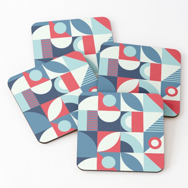 Item preview, Transform Interiors With Bauhaus Interior Design: Incorporate Red And Blue Layers Bauhaus                       designed and sold by Dezinix.