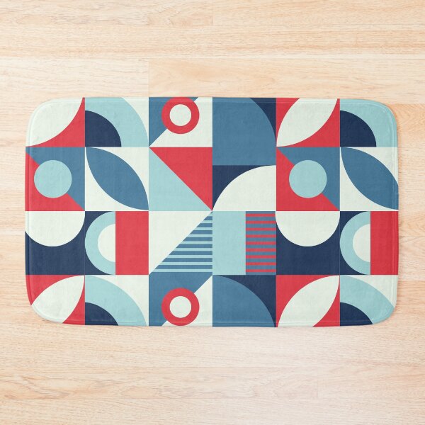 Item preview, Transform Interiors With Bauhaus Interior Design: Incorporate Red And Blue Layers Bauhaus                       designed and sold by Dezinix.