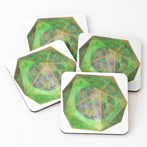 Item preview, Artificer D20 Green Colorway designed and sold by Art-by-Renaud.