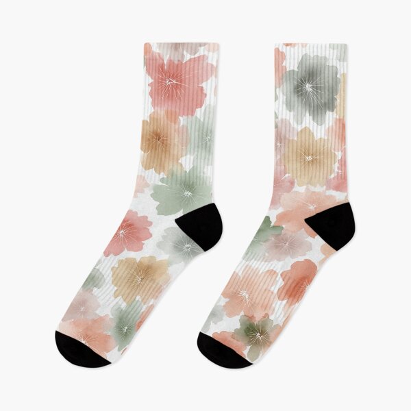 Item preview, Minimalistic Watercolor Floral Blossom Pattern designed and sold by solynneart.