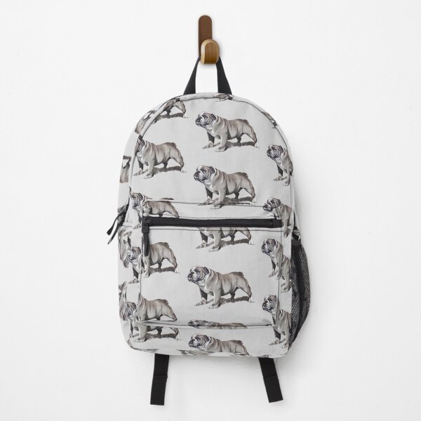 Item preview, Sturdy Bulldog, Drawing, Cute Muscular DOG designed and sold by JoyfulWhimsy.