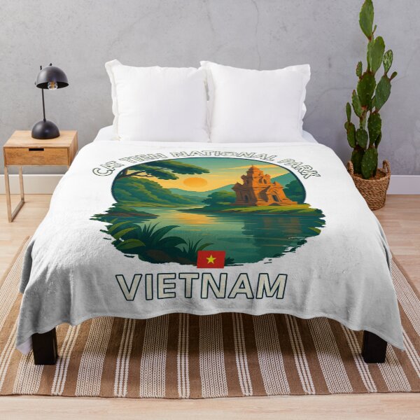 Item preview, Cat Tien National Park Dong Nai Vietnam - Iconic Asia Landmark Travel vacation destination souvenir art designed and sold by inkNext.