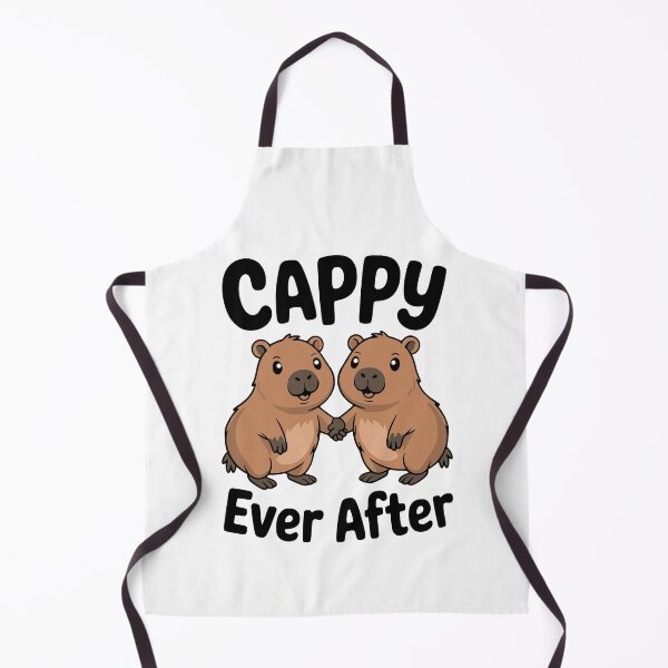 Item preview, Cappy Ever After! Cute Capybara Pun designed and sold by PMCreative.