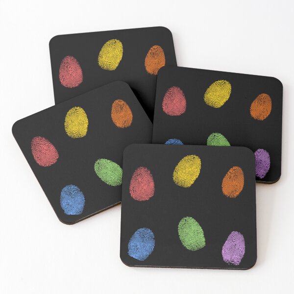 Item preview, Colorful Fingerprint Patterns designed and sold by Dezinix.