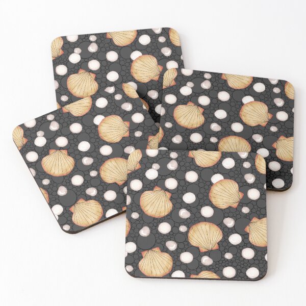 Item preview, Clam Shells and Pearls designed and sold by Farissa Designs.