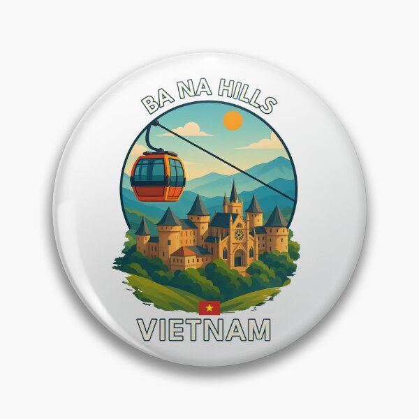 Artikelvorschau, Ba Na Hills Seilbahn Da Nang Vietnam - ikonisches Wahrzeichen Asiens Reise Urlaubsziel Souvenirkunst entworfen und verkauft von inkNext.