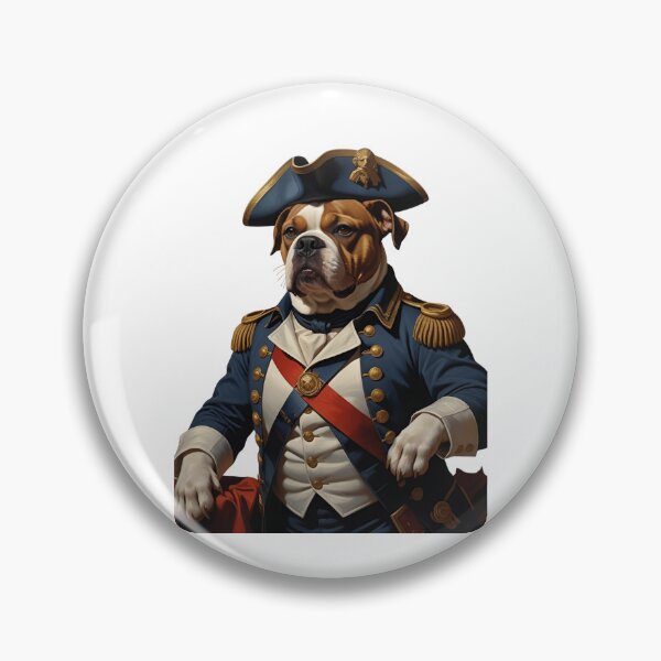 Item preview, Dog Dressed as Napoleon – Historical Style Portrait designed and sold by RAKO13.