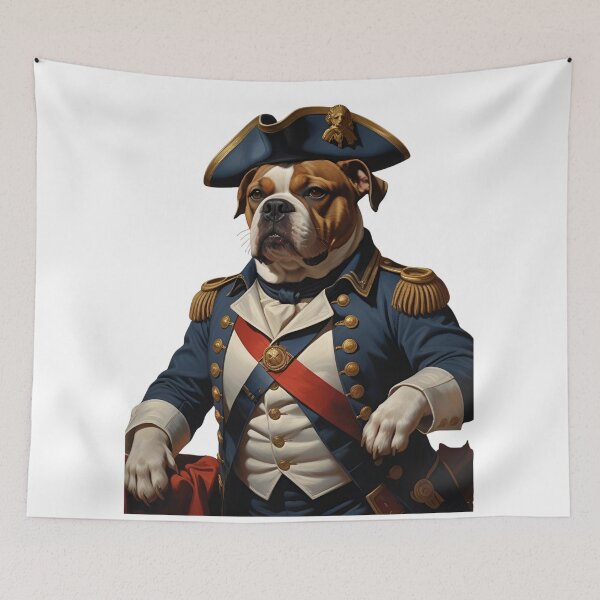 Item preview, Dog Dressed as Napoleon – Historical Style Portrait designed and sold by RAKO13.