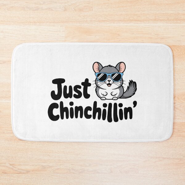Item preview, Just Chinchillin'! Cute Chinchilla Pun designed and sold by PMCreative.