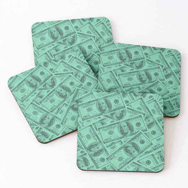 Item preview, Green Dollar Bill Patterns designed and sold by Ideeplyfeltit.