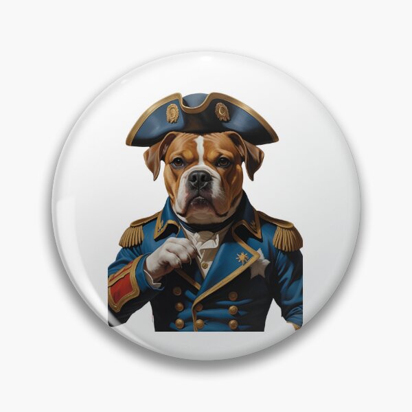 Item preview, Dog Dressed as Napoleon – Historical Style Portrait designed and sold by RAKO13.
