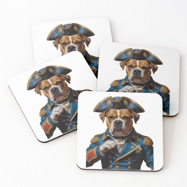 Item preview, Dog Dressed as Napoleon – Historical Style Portrait designed and sold by RAKO13.
