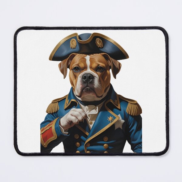 Item preview, Dog Dressed as Napoleon – Historical Style Portrait designed and sold by RAKO13.