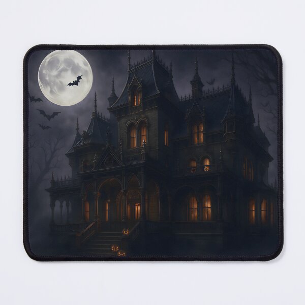 Item preview, Gothic Haunted Mansion Halloween Art designed and sold by dxange.