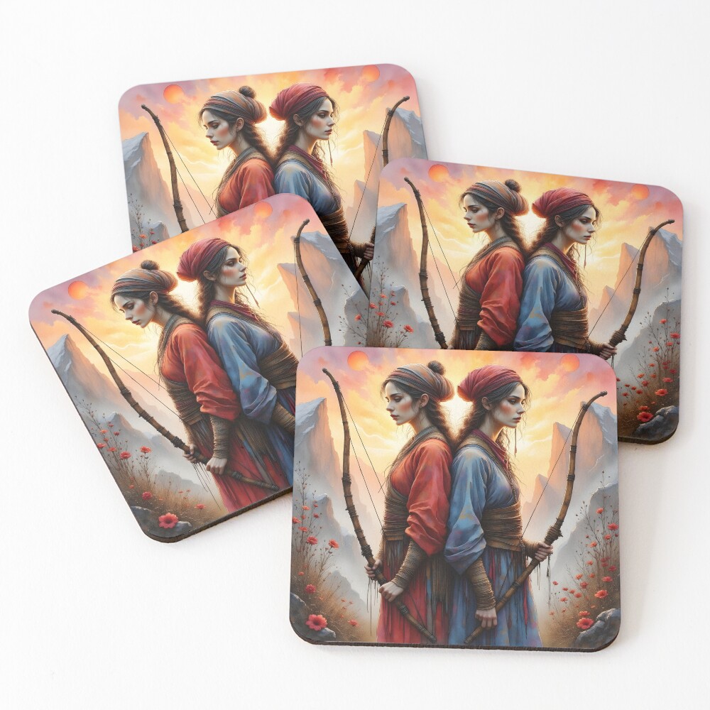 Item preview, Coasters (Set of 4) designed and sold by arnpau.