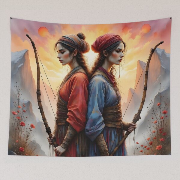 Item preview, Archery Rivalry designed and sold by Paw's Arts.