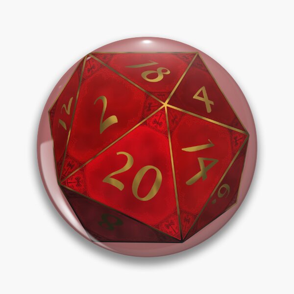 Item preview, Barbarian Inspired D20 designed and sold by Art-by-Renaud.