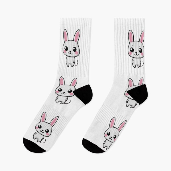 Item preview, Cute Bunny Vector Art – Adorable Minimal Animal Illustration designed and sold by Ditstyle.