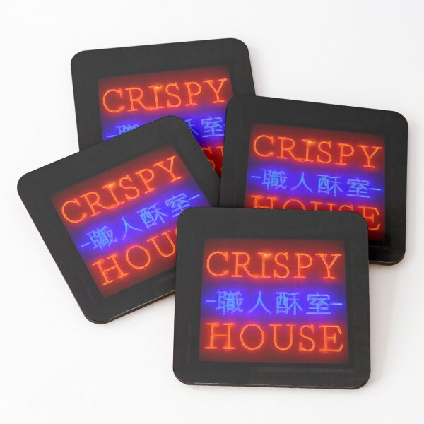 Item preview, Crispy House – Neon Glow designed and sold by Zenvo.