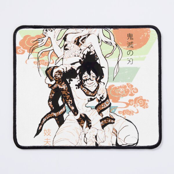 Item preview, Upper Six Daki & Gyutaro Anime Demon Duo Art Print designed and sold by BrianJohnStick.