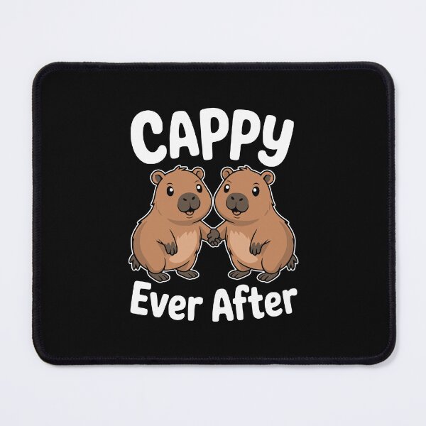 Item preview, Cappy Ever After! Funny Capybara Pun designed and sold by PMCreative.
