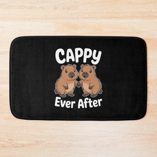 Item preview, Cappy Ever After! Funny Capybara Pun designed and sold by PMCreative.
