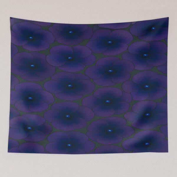Item preview, Purple pansy flowers  designed and sold by Wildlife and marine life.