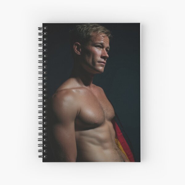 Item preview, Sexy Muscular German Man Portrait #8 designed and sold by Atlas Kai.