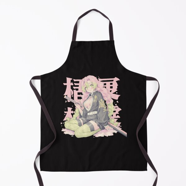 Item preview, Mitsuri Style Anime Art - Pink Green Hair Katana Girl Design designed and sold by BrianJohnStick.