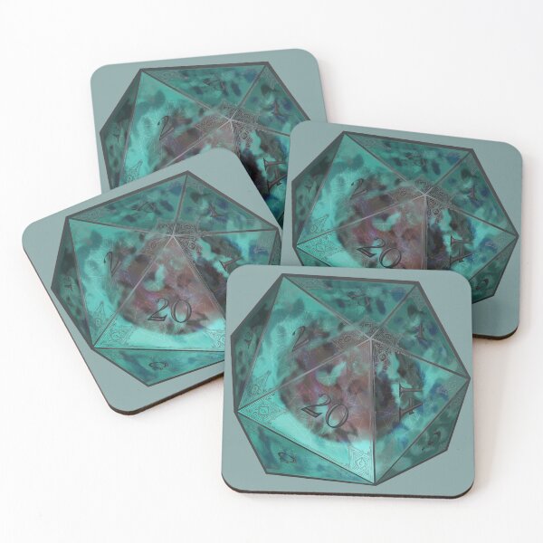 Item preview, Artificer-Inspired D20 Blue Colorway designed and sold by Art-by-Renaud.