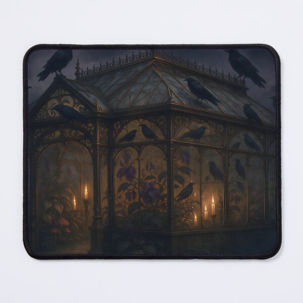 Item preview, Gothic Witch’s Greenhouse Halloween Art designed and sold by dxange.