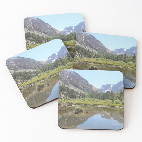 Item preview, Beaver Pond at Lundy Canyon Art Photo designed and sold by Skeleton in a Cage Art Studio.