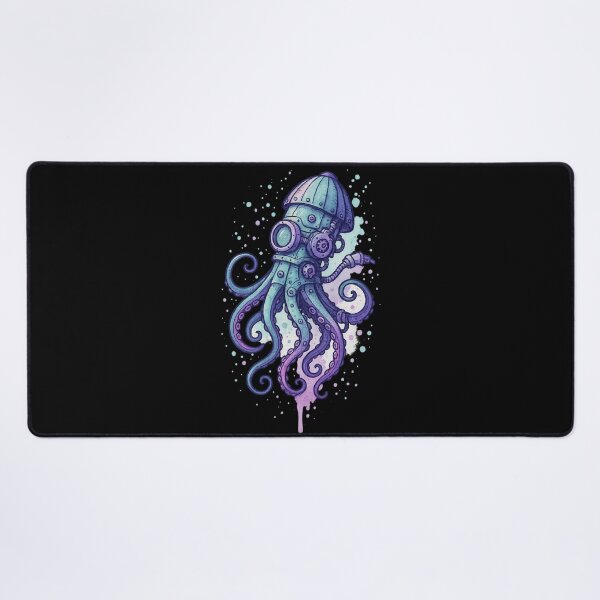 Item preview, Steampunk Octopus – Mechanical Deep Sea Creature designed and sold by Neon Nightmare.