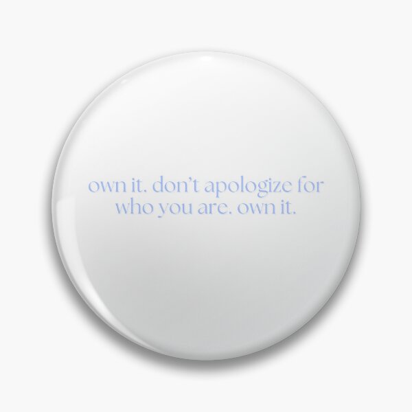 Item preview, own it. don’t apologize for who you are. own it. - devils night series, PD designed and sold by madebysam :).
