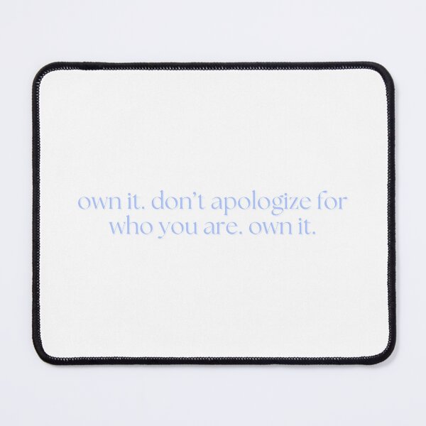 Item preview, own it. don’t apologize for who you are. own it. - devils night series, PD designed and sold by madebysam :).