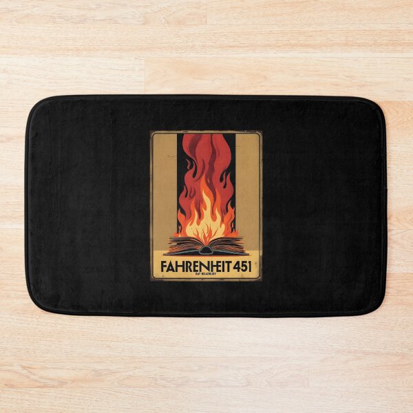 Item preview, An Illustration for Fahrenheit 451 - Ray Bradbury designed and sold by GoodOldVintage.