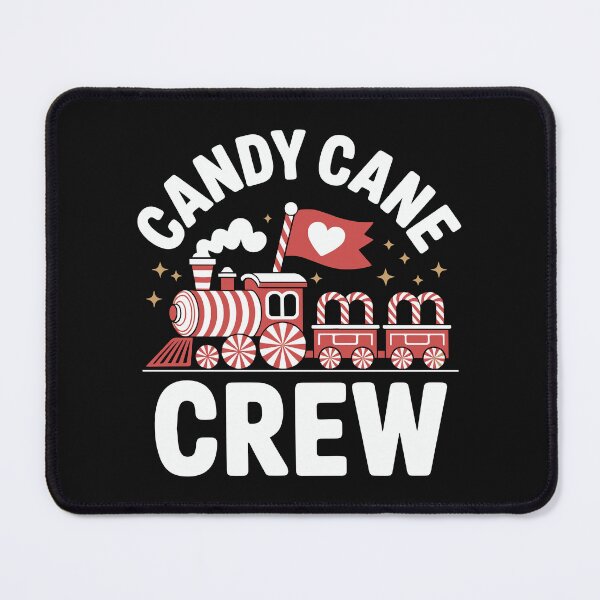 Item preview, Candy Cane Crew Peppermint Train Christmas Family Men Women Kids  designed and sold by clothesy7.