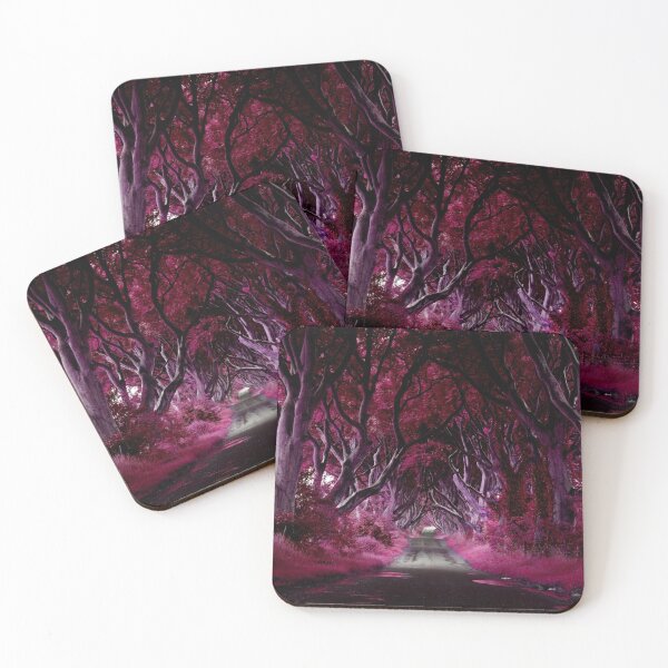 Item preview, Dark Hedges near Belfast in pink and purple designed and sold by Jenzer83.