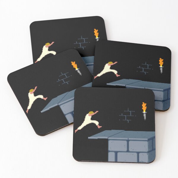 Item preview, Prince of Persia Jumps on a Broken Tile designed and sold by Geek Gobbledygook.