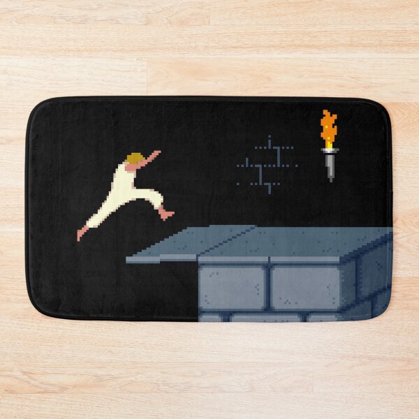 Item preview, Prince of Persia Jumps on a Broken Tile designed and sold by Geek Gobbledygook.