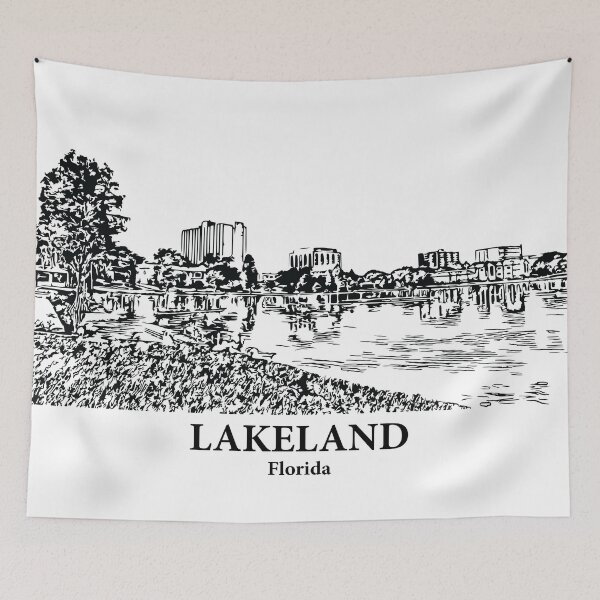 Item preview, Lakeland - Florida designed and sold by Lakeric Cityscapes.